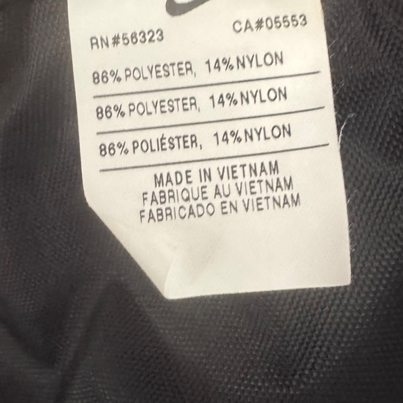 NIKE Varsity Backpack Large/3 Section/Light Brown and Pink/School/Work/Casual - Picture 9 of 15